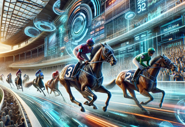 Modern office with a team working